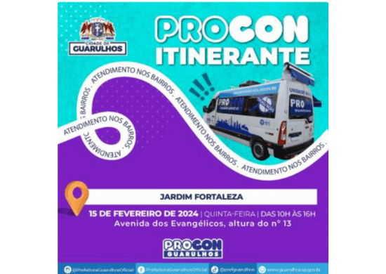 Jardim Fortaleza recebe os serviços do Procon nesta quinta-feira