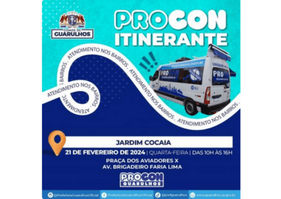 Jardim Cocaia terá atendimento do Procon Itinerante na quarta-feira