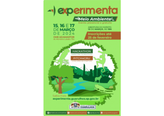 Hackathon do Experimenta Guarulhos apresentará desafios relacionados ao meio ambiente