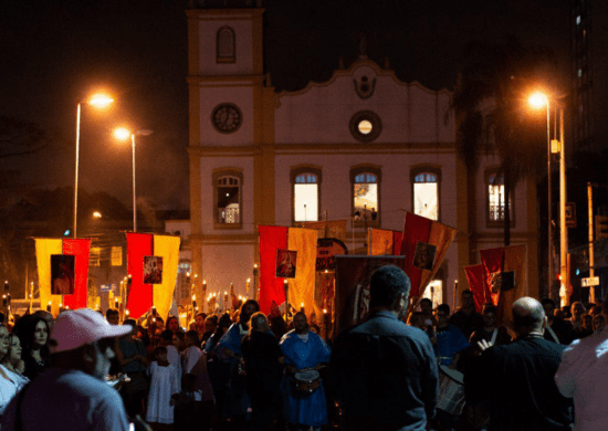 12ª edição da Procissão do Fogaréu movimenta as ruas do Centro no próximo dia 28