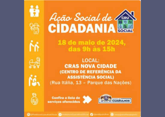 Parque das Nações recebe ação social com serviços gratuitos no próximo dia 18