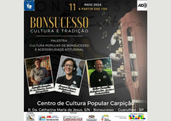 Bonsucesso Cultura e Tradição promove palestra sobre acessibilidade atitudinal