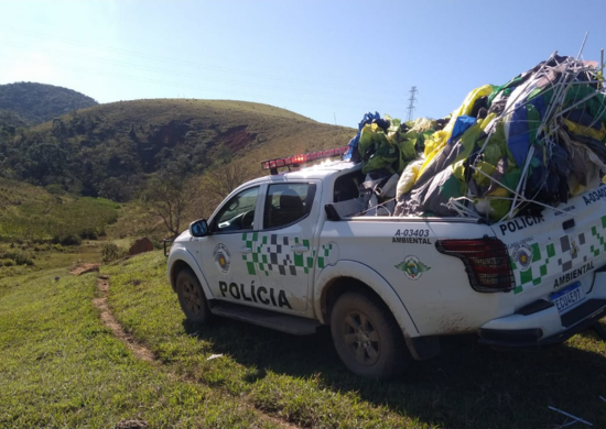 PM Ambiental autua quase 70 pessoas e aplica R$ 4 mi em multas por soltura de balões