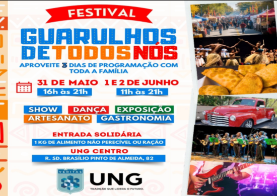 UNG anuncia “Festival Guarulhos de Todos Nós”