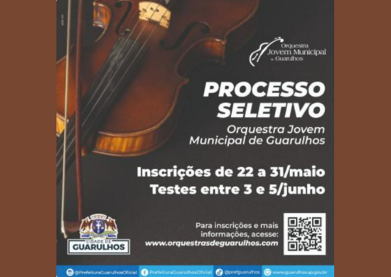 Orquestra Jovem de Guarulhos abre processo seletivo com sete vagas disponíveis