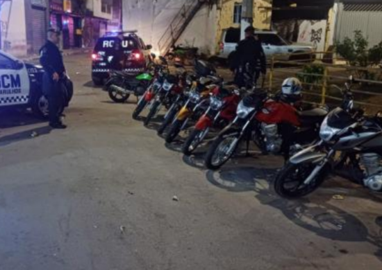 GCM dispersa 900 pessoas e apreende veículos por perturbação do sossego no fim de semana prolongado