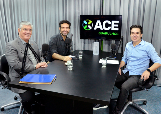 Waldomiro Ramos, pré-candidato a prefeito, é entrevistado pela ACE-Guarulhos