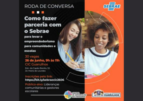 Pimentas recebe roda de conversa sobre empreendedorismo para comunidades e escolas