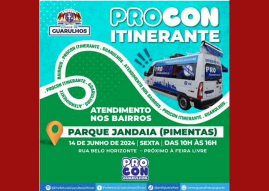 Sexta-feira terá atendimento do Procon Itinerante no Parque Jandaia