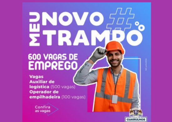 Ameg abre 600 vagas de emprego para auxiliar de logística e operador de empilhadeira