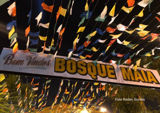 Arraial no Bosque começa na próxima sexta-feira com diversas atrações