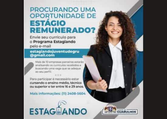 Projeto Estagiando recebe currículos de jovens para estágios remunerados em empresas