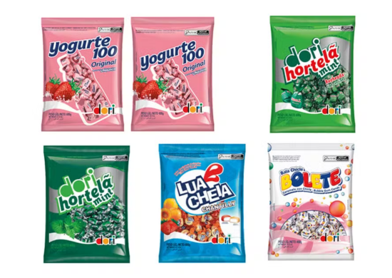 Anvisa suspende venda de balas da marca Dori por suspeita de Salmonella; veja os 30 lotes