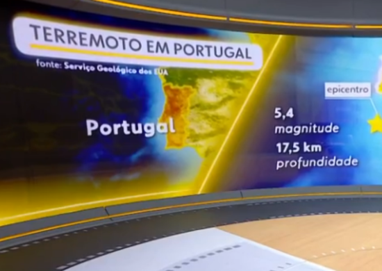 PORTUGAL: Tremor teve magnitude 5,4 e foi fortemente sentido em Lisboa