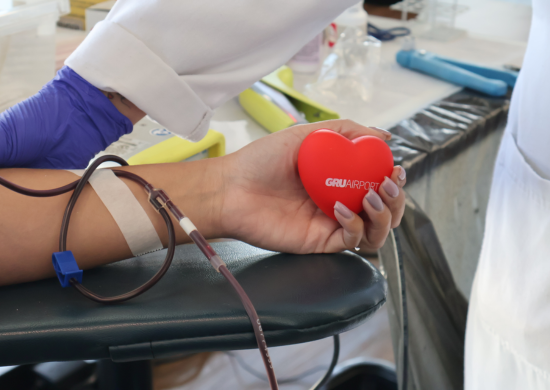 GRU Airport promove a quinta edição da campanha de doação de sangue