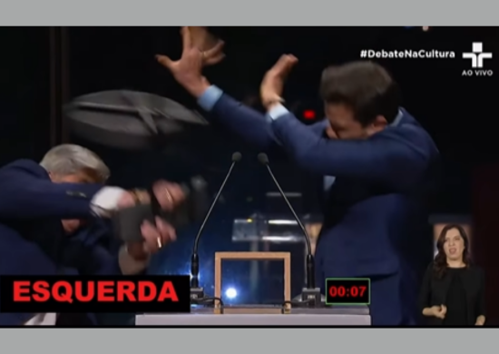 Pablo Marçal recebe alta após cadeirada de Datena