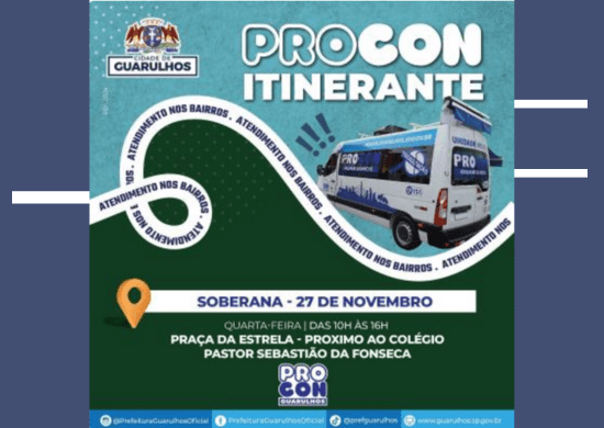 Unidade móvel do Procon atende na Cidade Soberana nesta quarta-feira