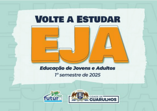 Inscrições para a EJA 2025 começam nesta segunda em Guarulhos