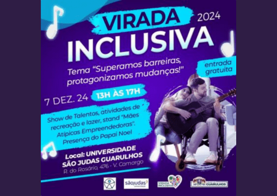 Guarulhos promove a Virada Inclusiva neste sábado na Universidade São Judas