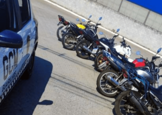 GCM deflagra Operação Natal Seguro e apreende motocicletas nesta quinta-feira