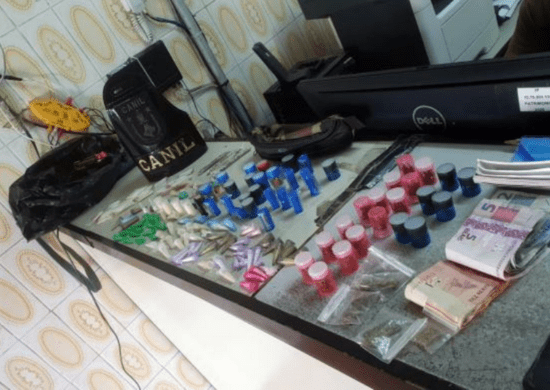 GCM apreende entorpecentes e prende um homem por tráfico no Jardim Diogo