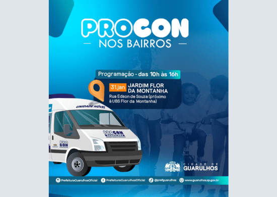 Projeto Procon nos Bairros chega no Jardim Flor da Montanha na sexta-feira