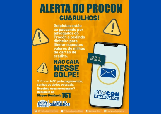 Procon Guarulhos alerta sobre golpistas se passando por advogados do órgão
