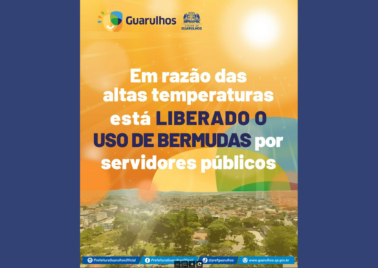 Prefeitura adota o uso de roupas leves para servidores em razão das altas temperaturas