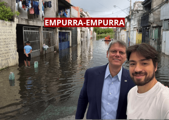 Gestão Guti deixou de construir reservatório em bairro que está há uma semana embaixo d’água e diz que Tarcísio não enviou verba