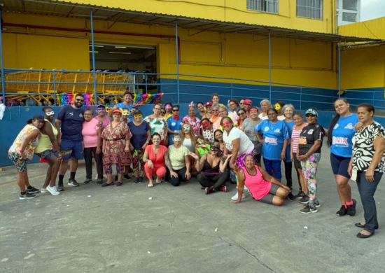 Carnaval agita polos do projeto Movimento 60+