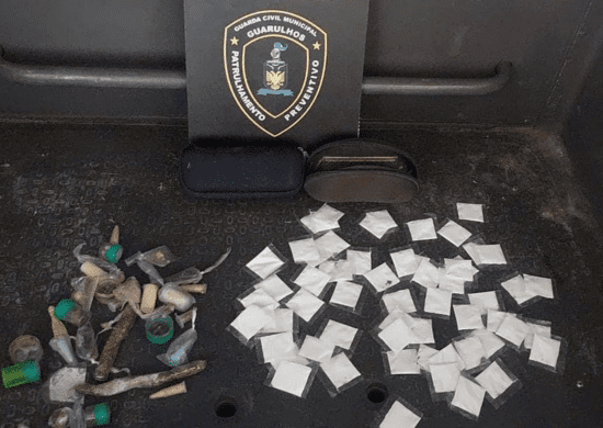 GCM apreende adolescente com 92 porções de entorpecentes na Vila Albertina