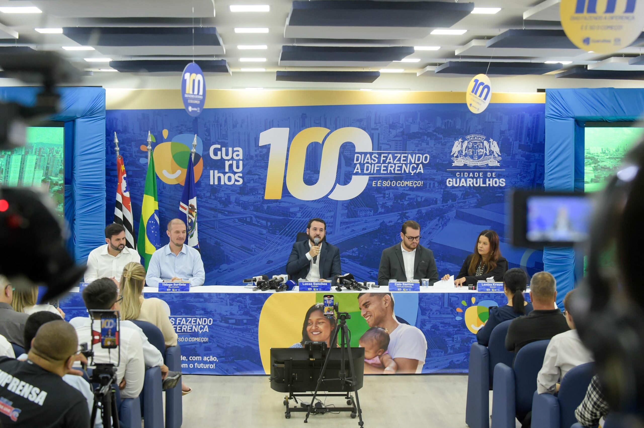 Prefeitura de Guarulhos divulga balanço dos primeiros 100 dias de gestão