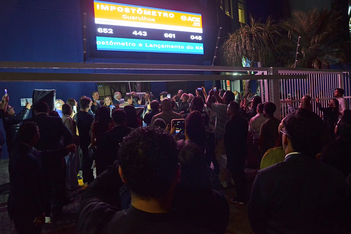 ACE-Guarulhos inaugura Impostômetro e Núcleo de Advocacia Empreendedora