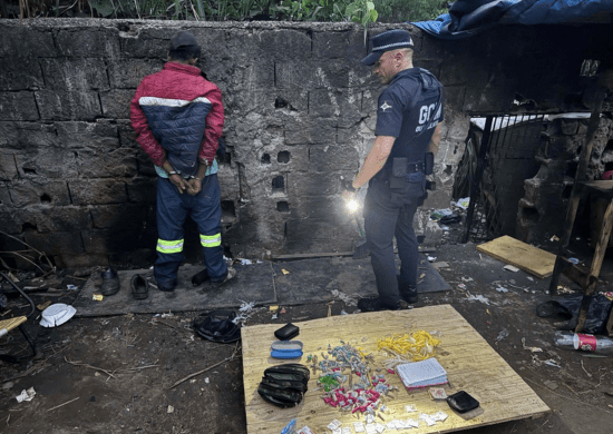 Policiamento Municipal prende homem por tráfico de entorpecentes no Jardim Albertina