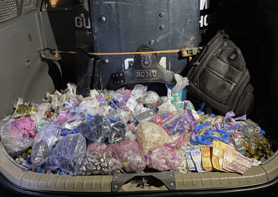 Policiamento Municipal prende um traficante e apreende 8,6 kg de entorpecentes no Jardim Eusonia