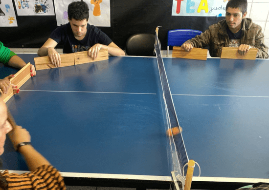 Prefeitura realiza último treino de takkyu volley com pessoas com deficiência antes de competição