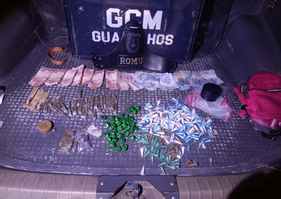 Policiamento Municipal de Guarulhos prende mulher por tráfico de drogas no Jardim Eliana