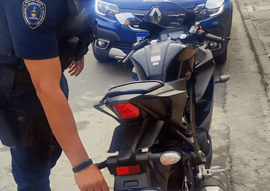 Policiamento Municipal recupera motocicleta roubada no Jardim Ottawa