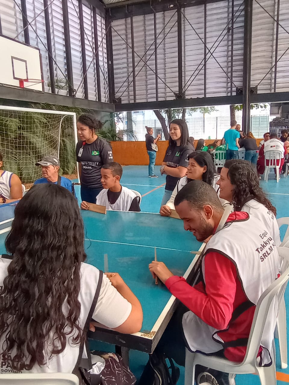 PCDs podem se inscrever em treino gratuito de Takkyu Volley para o Circuito Esportivo Recreativo Adaptado