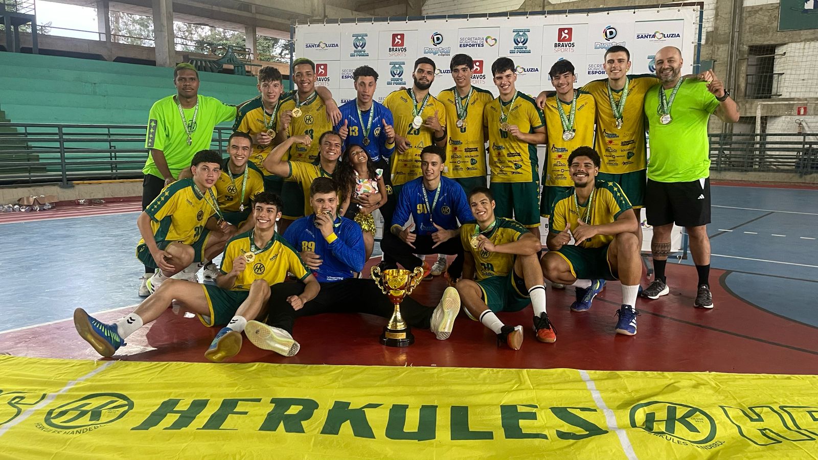 Handebol de Guarulhos é campeão invicto da Copa Sudeste