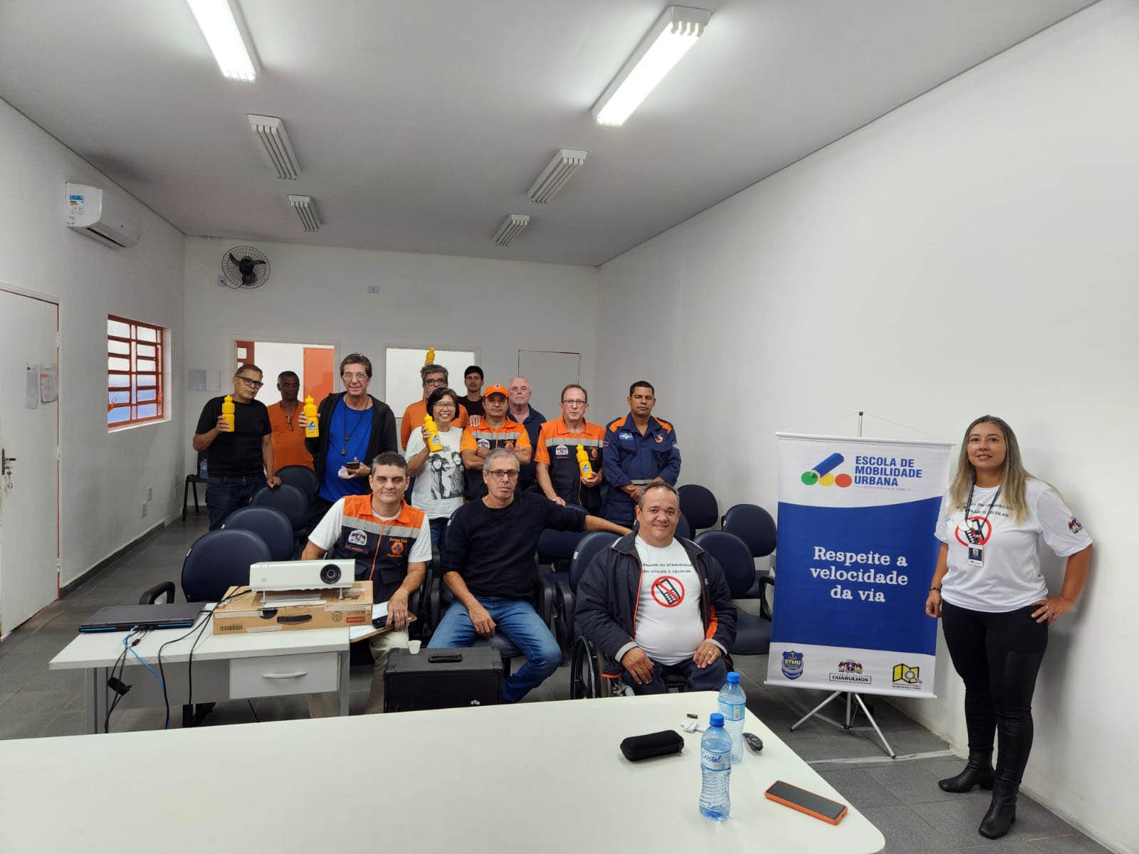 Escola de Mobilidade Urbana promove encontros sobre segurança viária para membros da Defesa Civil