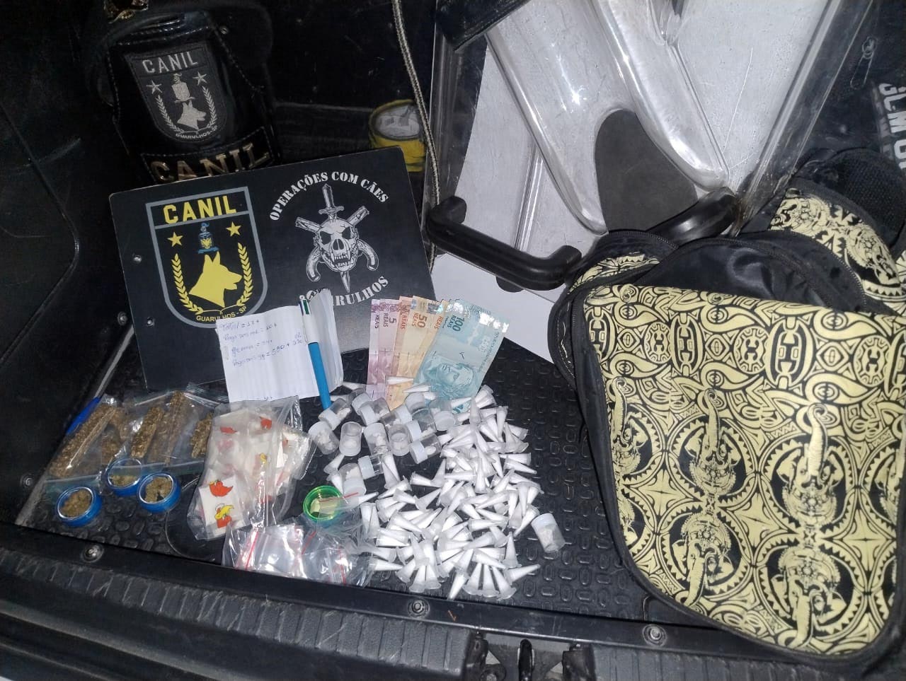 GCM prende homem por tráfico de entorpecentes no Jardim Santa Inês