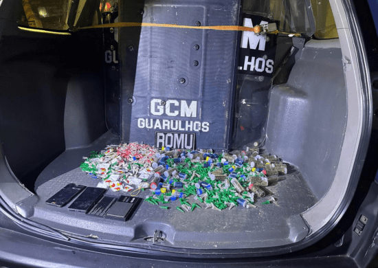 Operação Guarulhos Mais Segura rende cinco homens presos e apreensão de 10,9 kg de entorpecentes