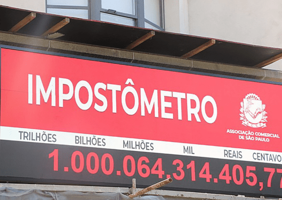 Silvio Alves e Márcio França inauguram painel do Impostômetro na ACE-Guarulhos