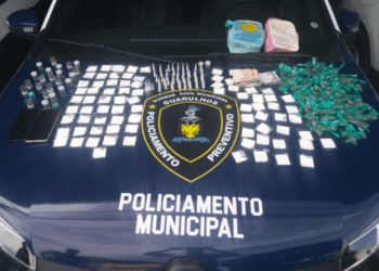 GCM de Guarulhos prende traficante e apreende drogas no Jardim Arapongas