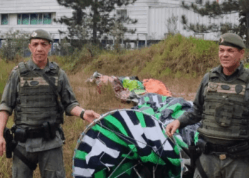 GCM resgata balão de 18 metros no Bonsucesso e impede desastre