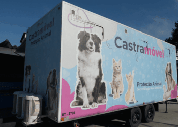 Castramóvel realiza castrações gratuitas de cães e gatos no Parque Cecap