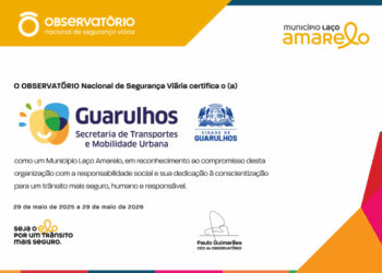 Guarulhos recebe certificação nacional por atuação na segurança no trânsito