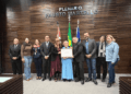 Aluna de Nutrição da UNG é homenageada na Câmara Municipal de Guarulhos