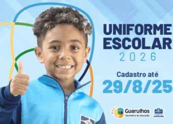 Prefeitura disponibiliza sistema para cadastro de tamanhos do uniforme escolar para o 2026